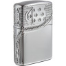 Зажигалка Zippo Armor 29674 — High Polish Chrome с опоясывающей гравировкой