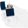 Zippo Classic 239 — синяя матовая зажигалка